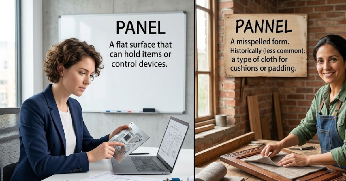 Panel vs Pannel: Meaning, Difference & Correct Usage