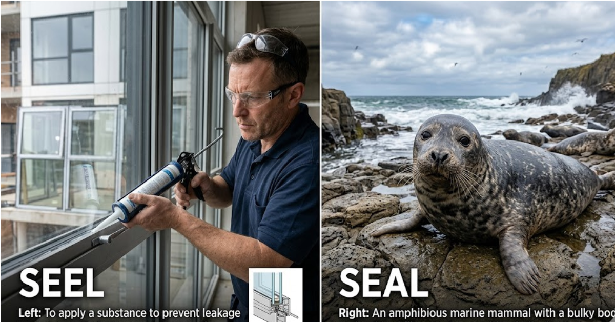Seel vs Seal: Meaning, Difference, and Usage Guide