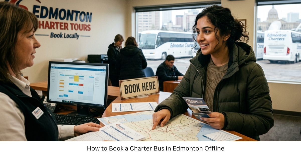 How to Book a Charter Bus in Edmonton Offline