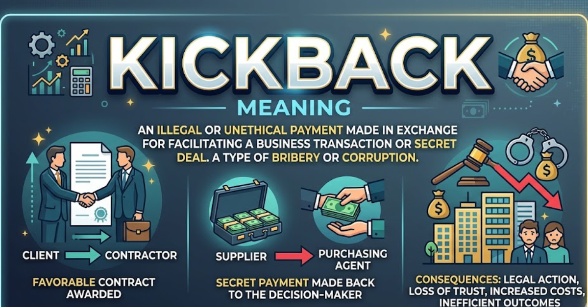 Kickback Meaning: Definition, Uses, and Examples