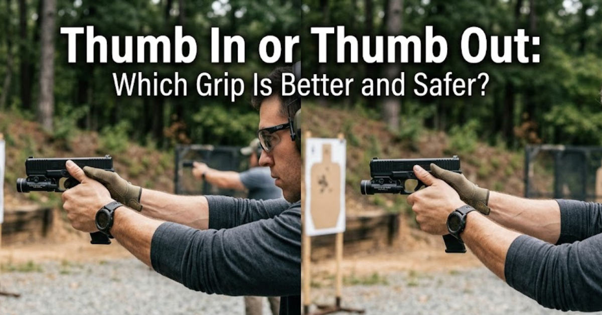 Thumb In or Thumb Out: Which Grip Is Better and Safer?