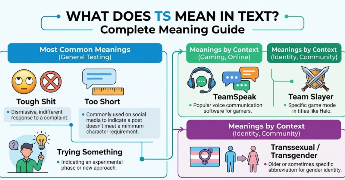 What Does TS Mean in Text? Complete Meaning Guide
