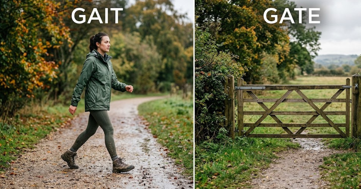 Gait vs Gate: Meaning, Difference, and Correct Usage