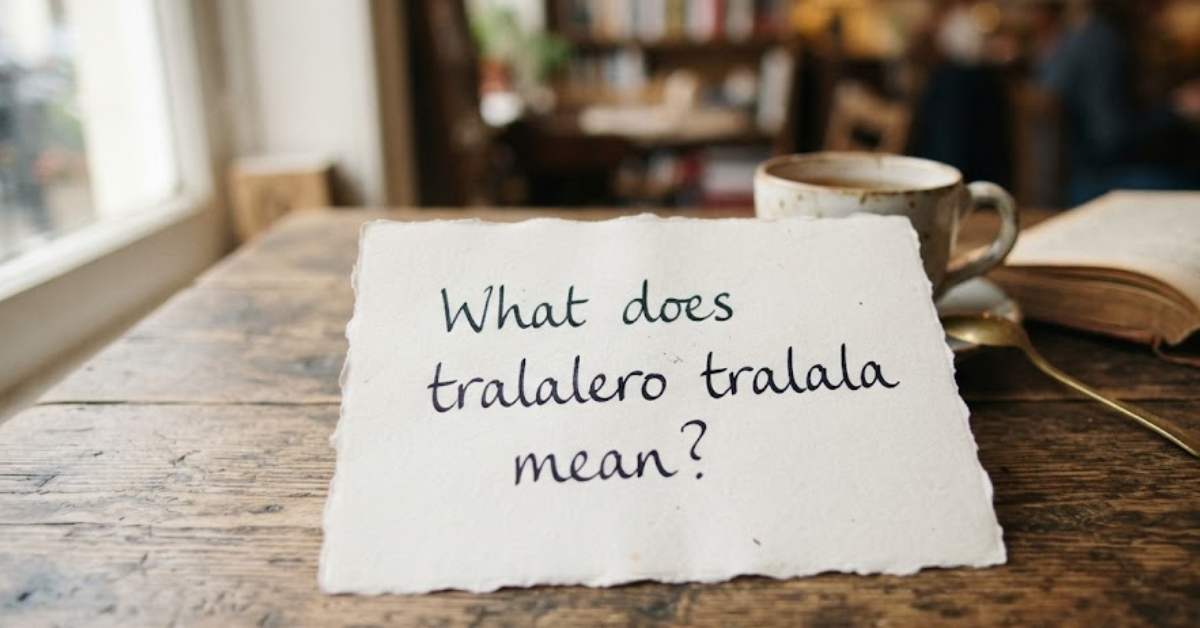 What Does Tralalero Tralala Mean?