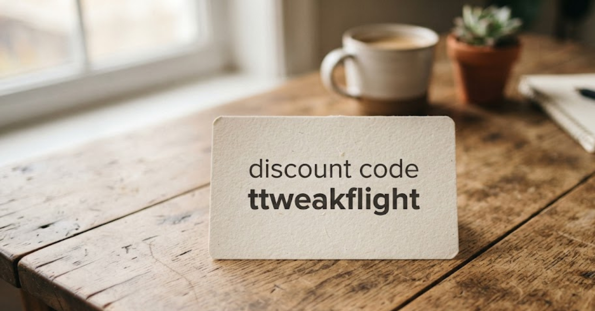 Discount Code TTweakFlight: Everything You Need to Know