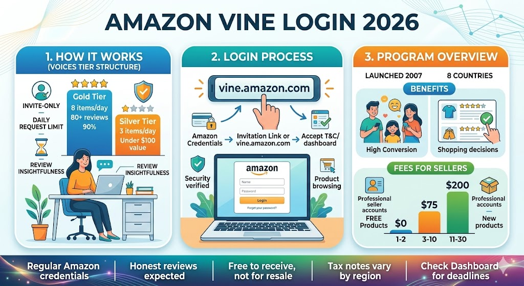 amazon vine login