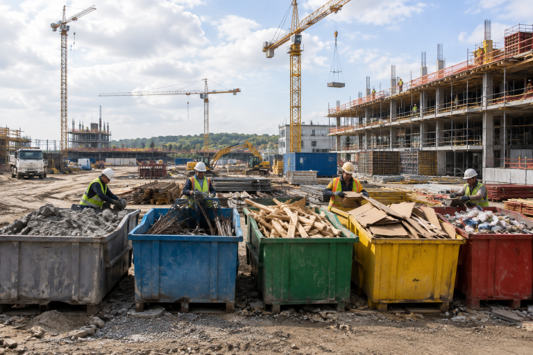Construction Material Recovery: Guide to Recycling, Reuse, and Smarter Job Site Planning